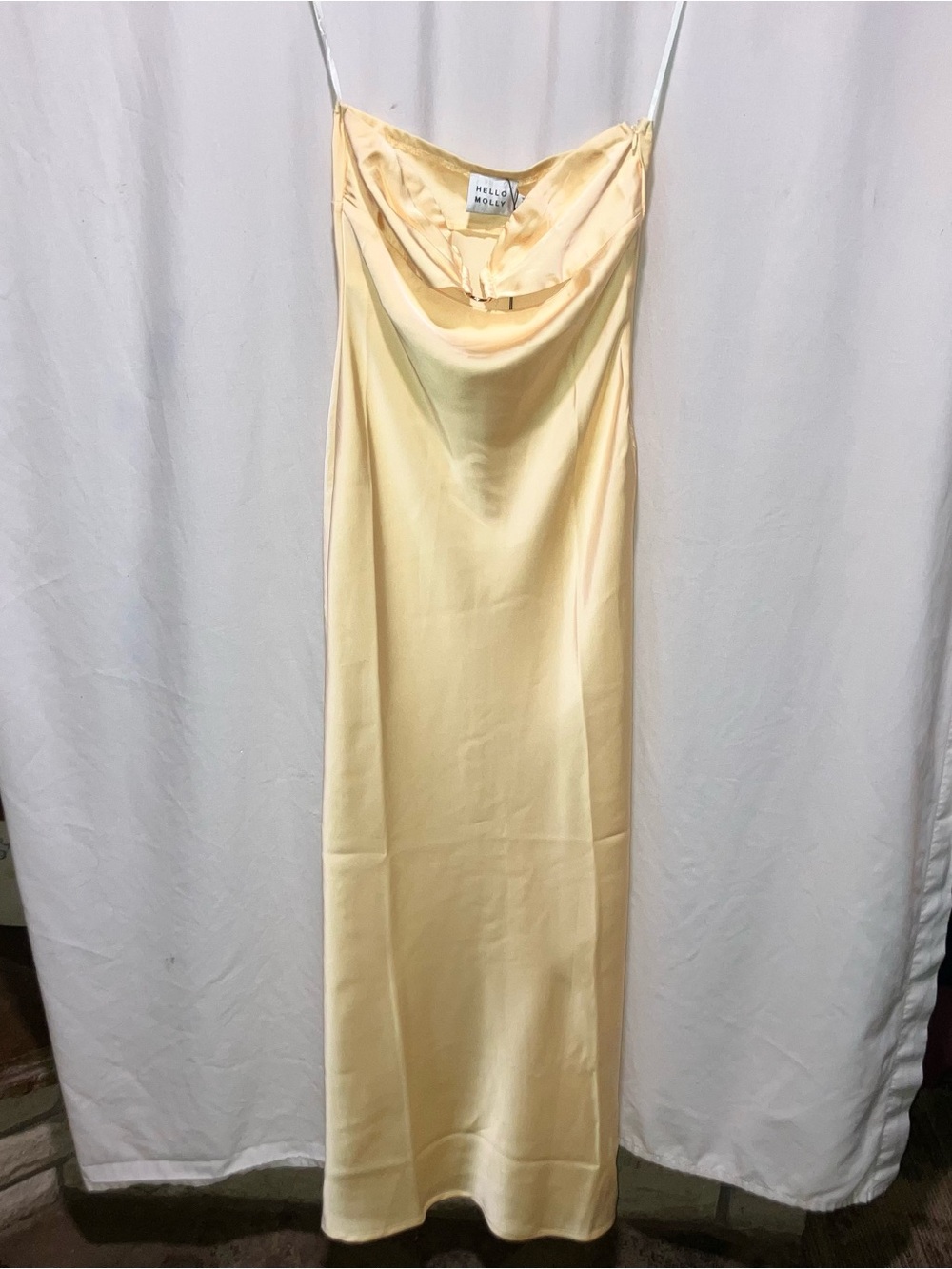 Hello Molly Light Lemon Slip Dress